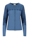 Dale Of Norway ROSENDAL FEM JACKET Blueshadow Indigo Offwhite XL - PeakStyle