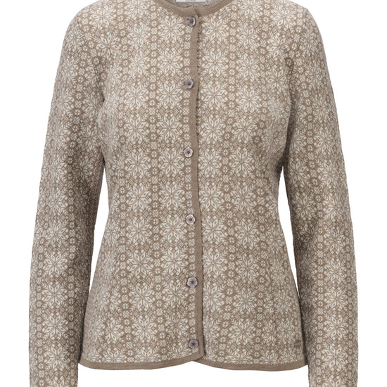 Dale Of Norway W OTHELIE FEM JACKET Mountainstone Offwhite Mt.s XL - PeakStyle