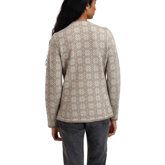 Dale Of Norway W OTHELIE FEM JACKET Mountainstone Offwhite Mt.s XL - PeakStyle