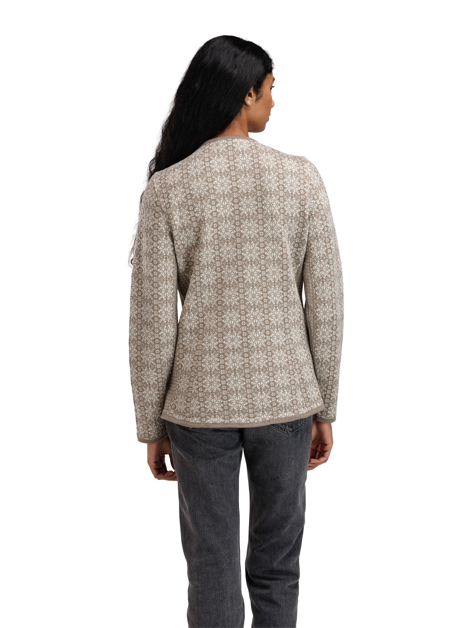 Dale Of Norway W OTHELIE FEM JACKET Mountainstone Offwhite Mt.s XL - PeakStyle