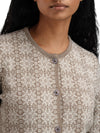 Dale Of Norway W OTHELIE FEM JACKET Mountainstone Offwhite Mt.s XL - PeakStyle