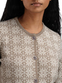 Dale Of Norway W OTHELIE FEM JACKET Mountainstone Offwhite Mt.s XL - PeakStyle