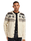 Dale Of Norway M VEAFJORD MASC JACKET Cream Mountainstone Coffee XXL - PeakStyle