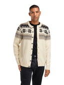 Dale Of Norway M VEAFJORD MASC JACKET Cream Mountainstone Coffee XXL - PeakStyle