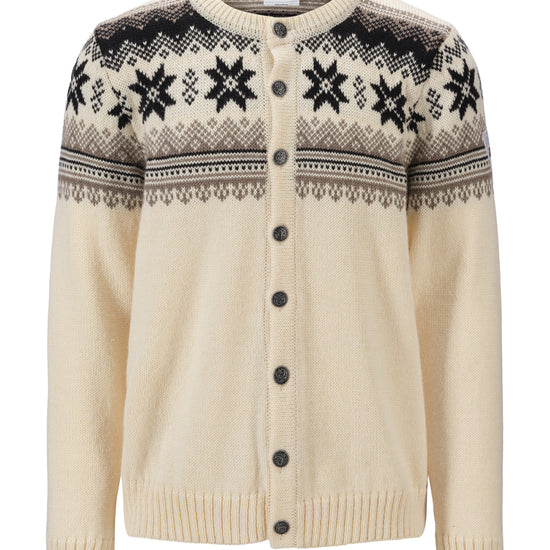 Dale Of Norway M VEAFJORD MASC JACKET Cream Mountainstone Coffee XXL - PeakStyle