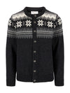 Dale Of Norway M VEAFJORD MASC JACKET Darkcharcoal Smoke Cream XXL - PeakStyle