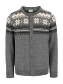 Dale Of Norway M VEAFJORD MASC JACKET Smoke Darkcharcoal Cream S - PeakStyle