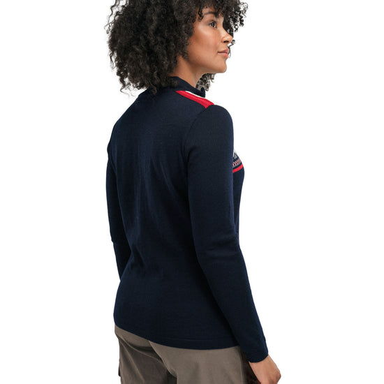 Dale Of Norway W LIBERG FEM JACKET Marine Offwhite Raspberry XL - PeakStyle