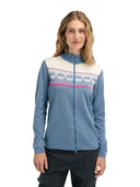 Dale Of Norway W LIBERG FEM JACKET Blueshadow Offwhite XL - PeakStyle