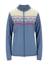 Dale Of Norway W LIBERG FEM JACKET Blueshadow Offwhite XL - PeakStyle