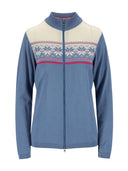 Dale Of Norway W LIBERG FEM JACKET Blueshadow Offwhite XL - PeakStyle