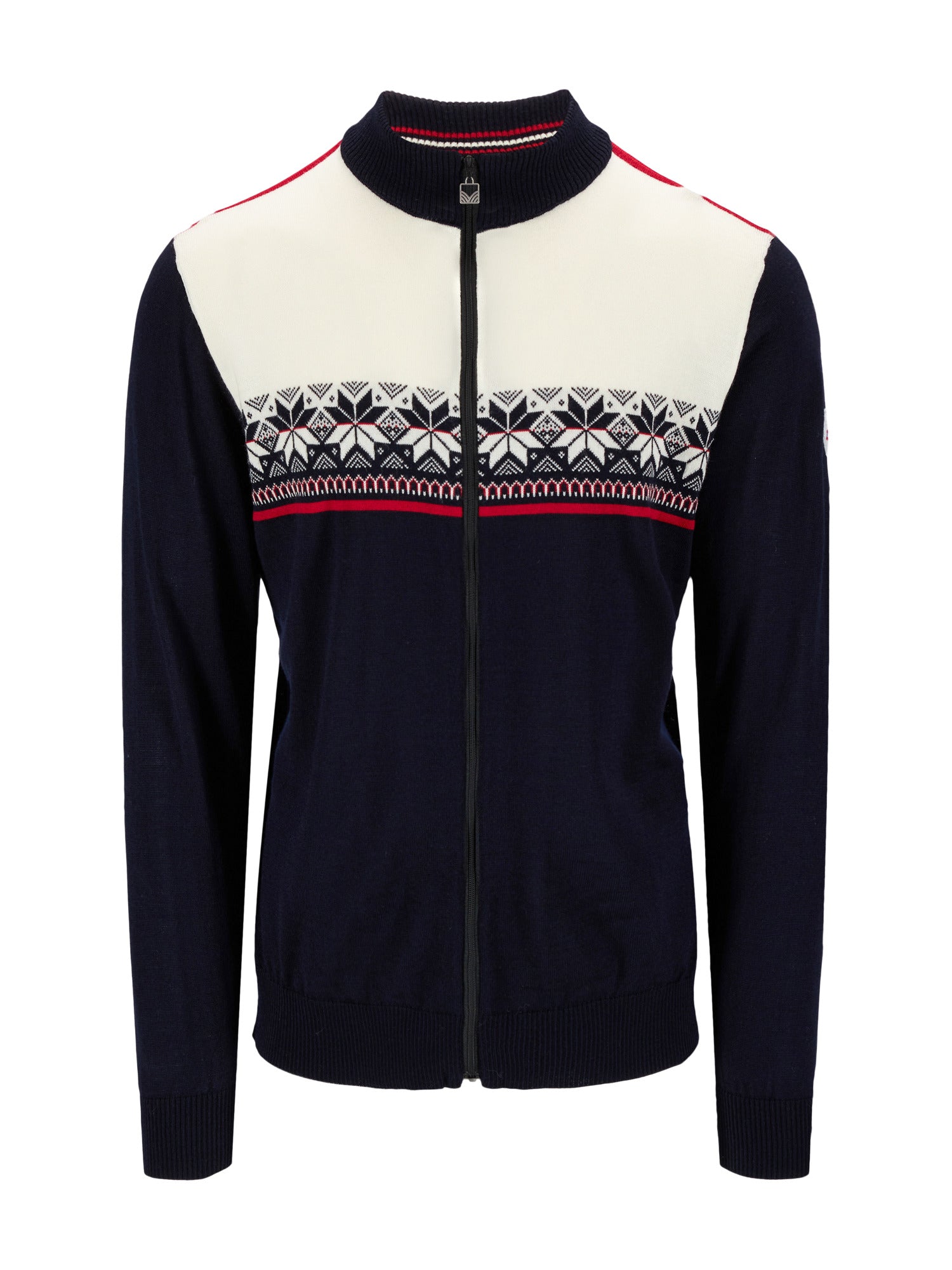 Dale Of Norway M LIBERG MASC JACKET Marine Offwhite Raspberry XXL - PeakStyle