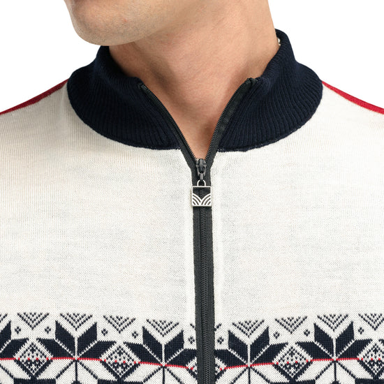 Dale Of Norway M LIBERG MASC JACKET Marine Offwhite Raspberry XXL - PeakStyle