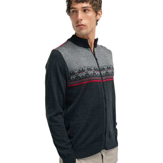 Dale Of Norway M LIBERG MASC JACKET Marine Offwhite Raspberry XXL - PeakStyle