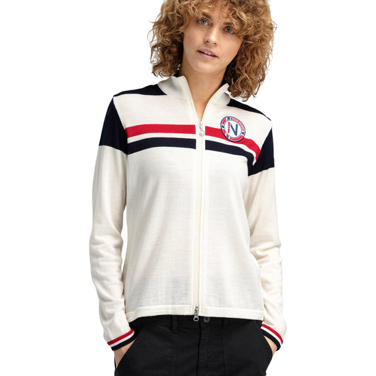 Dale Of Norway W MOUNT STELLO FEMININE JACKET Offwhite Marine Raspberry S - PeakStyle