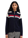 Dale Of Norway W MOUNT STELLO FEMININE JACKET Navy Offwhite Raspberry XL - PeakStyle