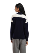 Dale Of Norway W MOUNT STELLO FEMININE JACKET Navy Offwhite Raspberry XL - PeakStyle