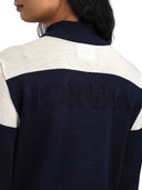 Dale Of Norway W MOUNT STELLO FEMININE JACKET Navy Offwhite Raspberry XL - PeakStyle