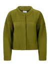 Dale Of Norway LUSA Wollstrickjacke Damen Alum Green – Packshot