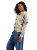 Dale Of Norway W HANNAH FEM. CARDIGAN Vanillasugar Nutmeg Birch XL - PeakStyle
