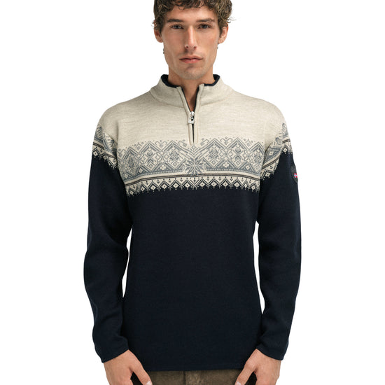 Dale Of Norway M MORITZ MASC SWEATER Black Sandstone 3XL - PeakStyle