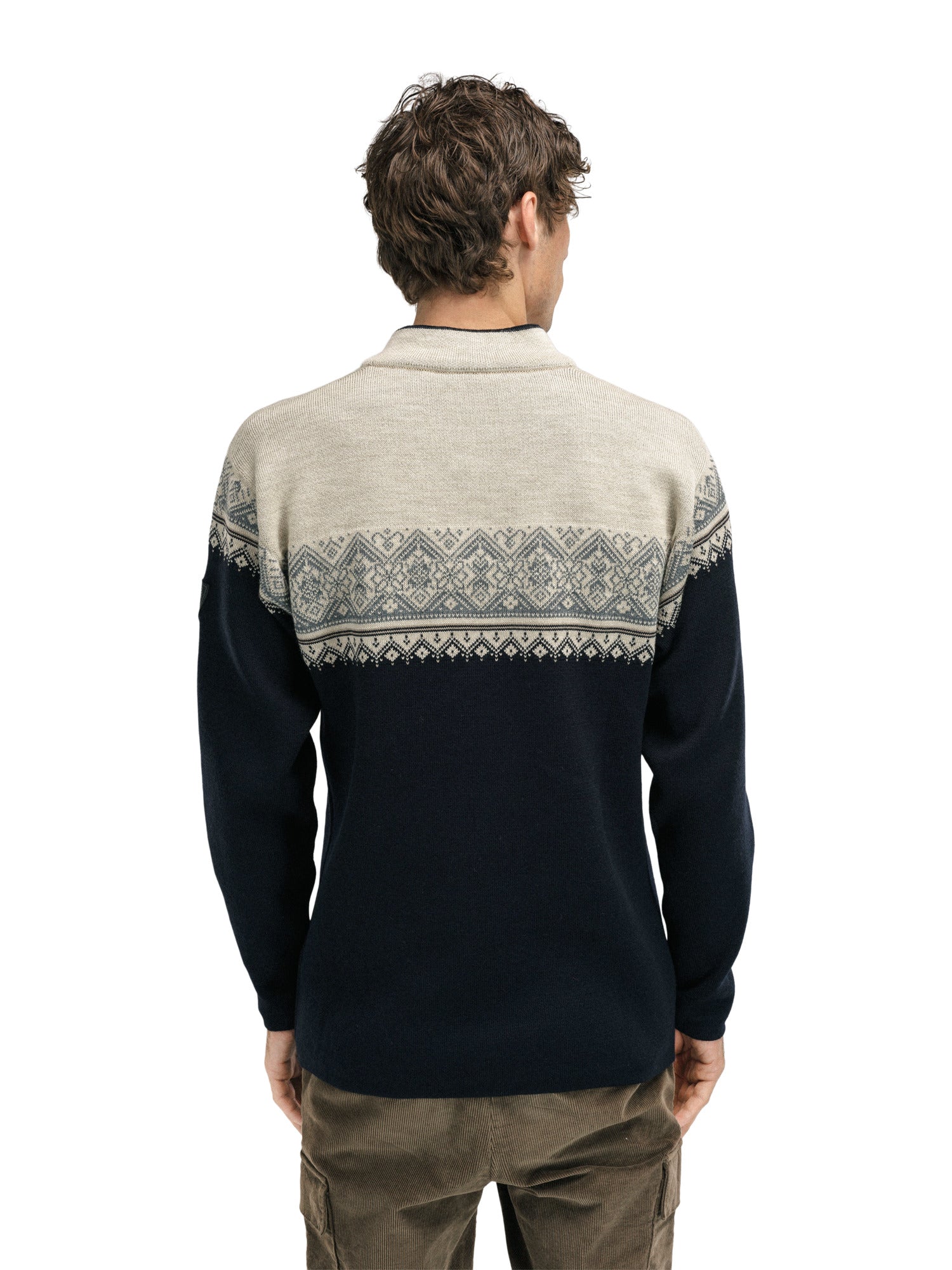 Dale Of Norway M MORITZ MASC SWEATER Black Sandstone 3XL - PeakStyle