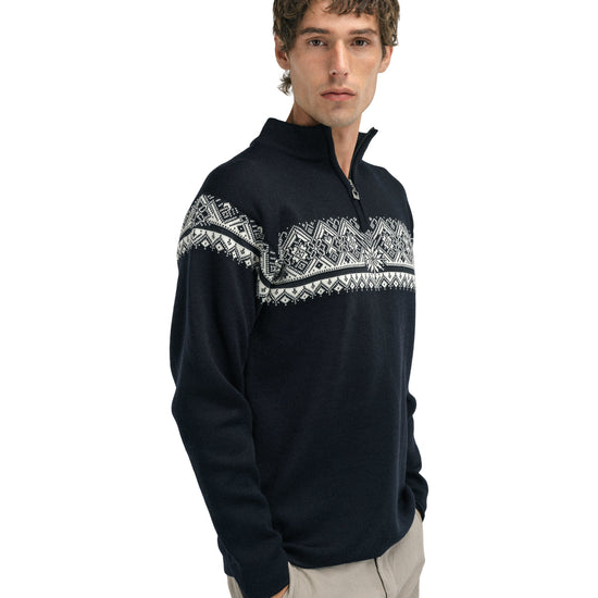 Dale Of Norway M MORITZ MASC SWEATER Black Offwhite Darkcharcoal 3XL - PeakStyle