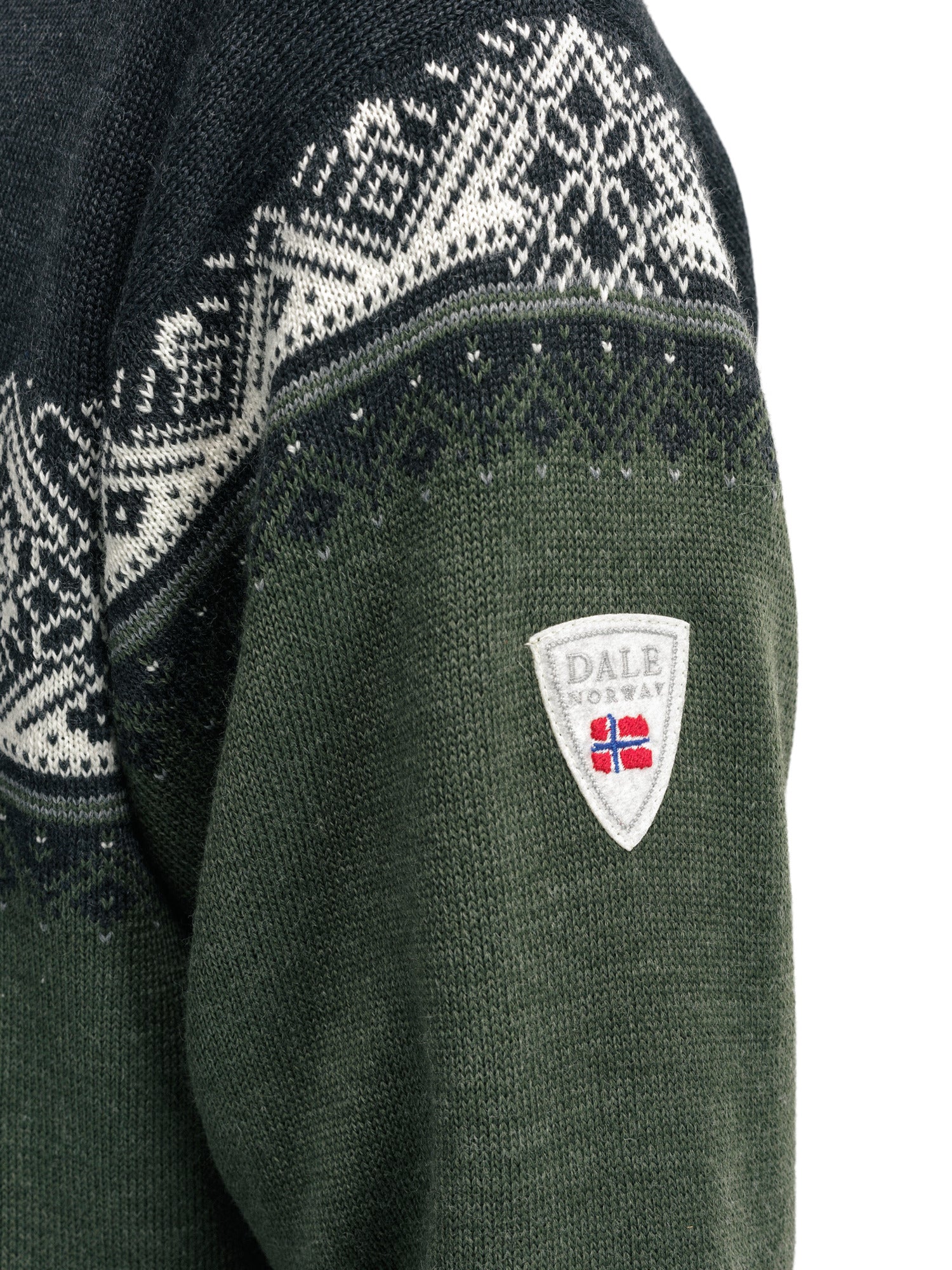 Dale Of Norway M MORITZ MASC SWEATER Darkgreen Smoke Darkcharcoal XXL - PeakStyle