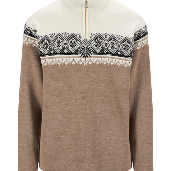 Dale Of Norway M MORITZ MASC SWEATER Mountainstone Sand 3XL - PeakStyle