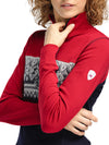 Dale Of Norway W MORITZ FEM BASIC SWEATER Raspberry Navy Offwhite S - PeakStyle