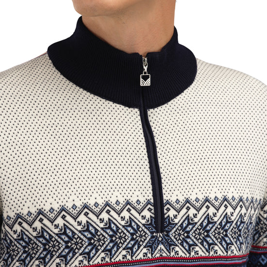Dale Of Norway M HOVDEN MASC SWEATER Navy Blueshadow Indigo XXL - PeakStyle