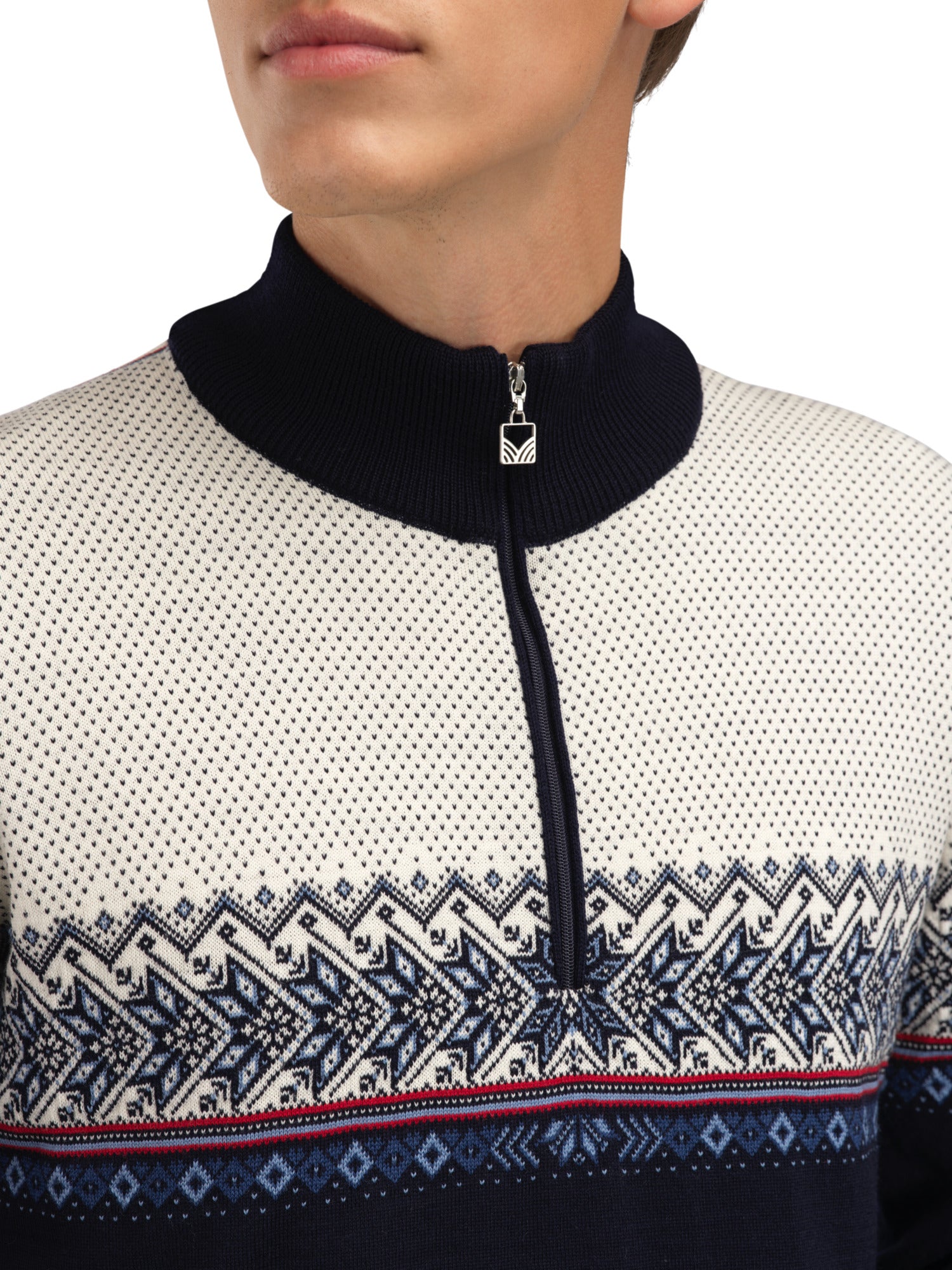 Dale Of Norway M HOVDEN MASC SWEATER Navy Blueshadow Indigo XXL - PeakStyle