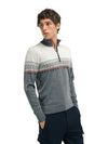 Dale Of Norway M HOVDEN MASC SWEATER Smoke Offwhite XXL - PeakStyle