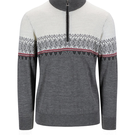 Dale Of Norway M HOVDEN MASC SWEATER Smoke Offwhite XXL - PeakStyle