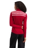 Dale Of Norway W CORTINA BASIC FEM SWEATER Raspberry Offwhite XL - PeakStyle