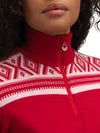 Dale Of Norway W CORTINA BASIC FEM SWEATER Raspberry Offwhite XL - PeakStyle
