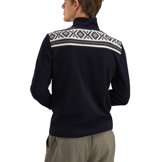 Dale Of Norway M CORTINA BASIC MASC SWEATER Navy Offwhite XXL - PeakStyle