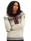Dale Of Norway SETESDAL UNI SWEATER Offwhite Black 3XL - PeakStyle