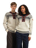 Dale Of Norway SETESDAL UNI SWEATER Offwhite Black 3XL - PeakStyle