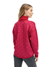 Dale Of Norway FIRDA Merino-Pullover Damen Raspberry - Allium – Studio hinten