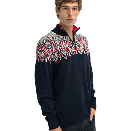 Dale Of Norway M WINTERLAND MASC SWEATER Navy XL - PeakStyle