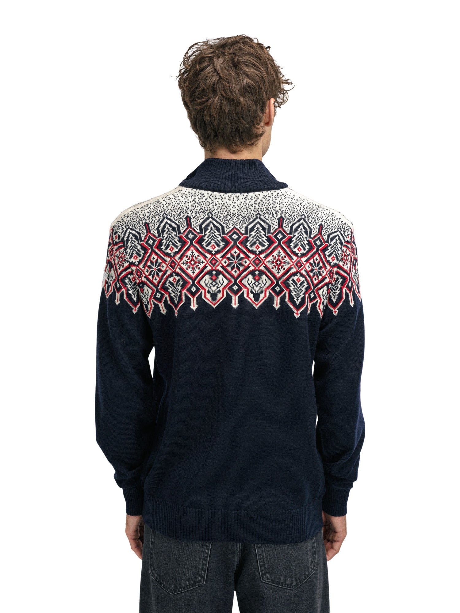 Dale Of Norway M WINTERLAND MASC SWEATER Navy XL - PeakStyle
