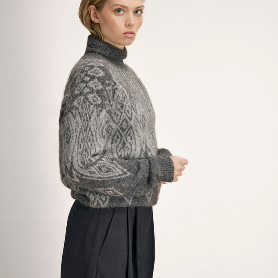 Dale Of Norway FALUN ALPA Alpaka-Pullover Damen – E00 Bild 3
