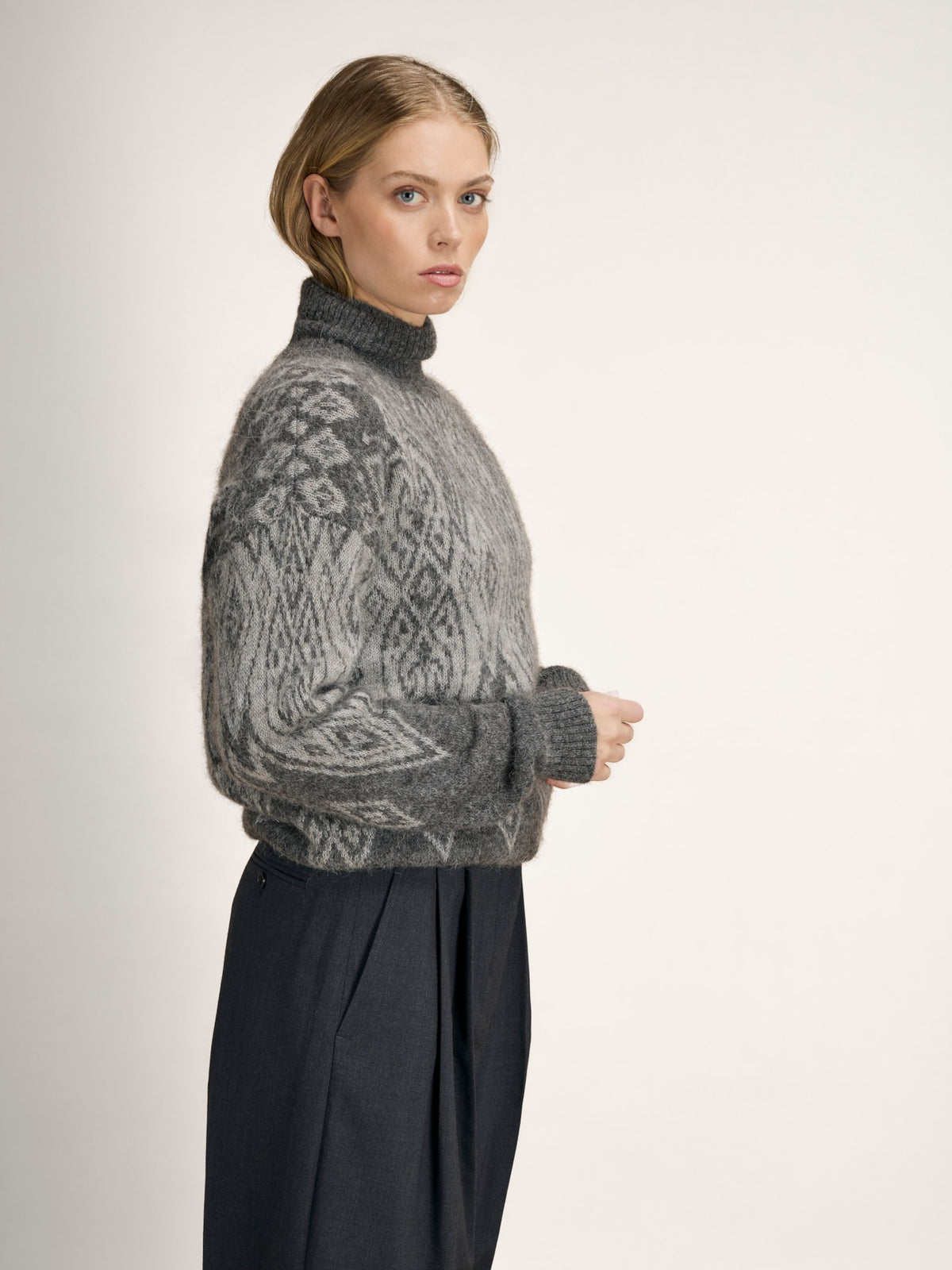 Dale Of Norway FALUN ALPA Alpaka-Pullover Damen – E00 Bild 3