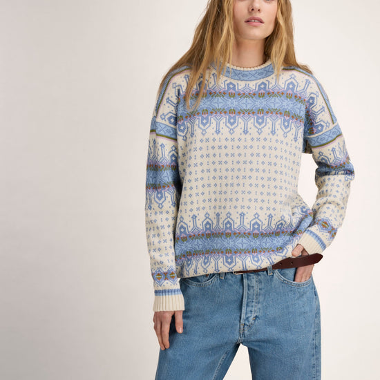 Dale Of Norway ALBERTVILLE Damen – Offwhite - Blue Shadow – Studio 3