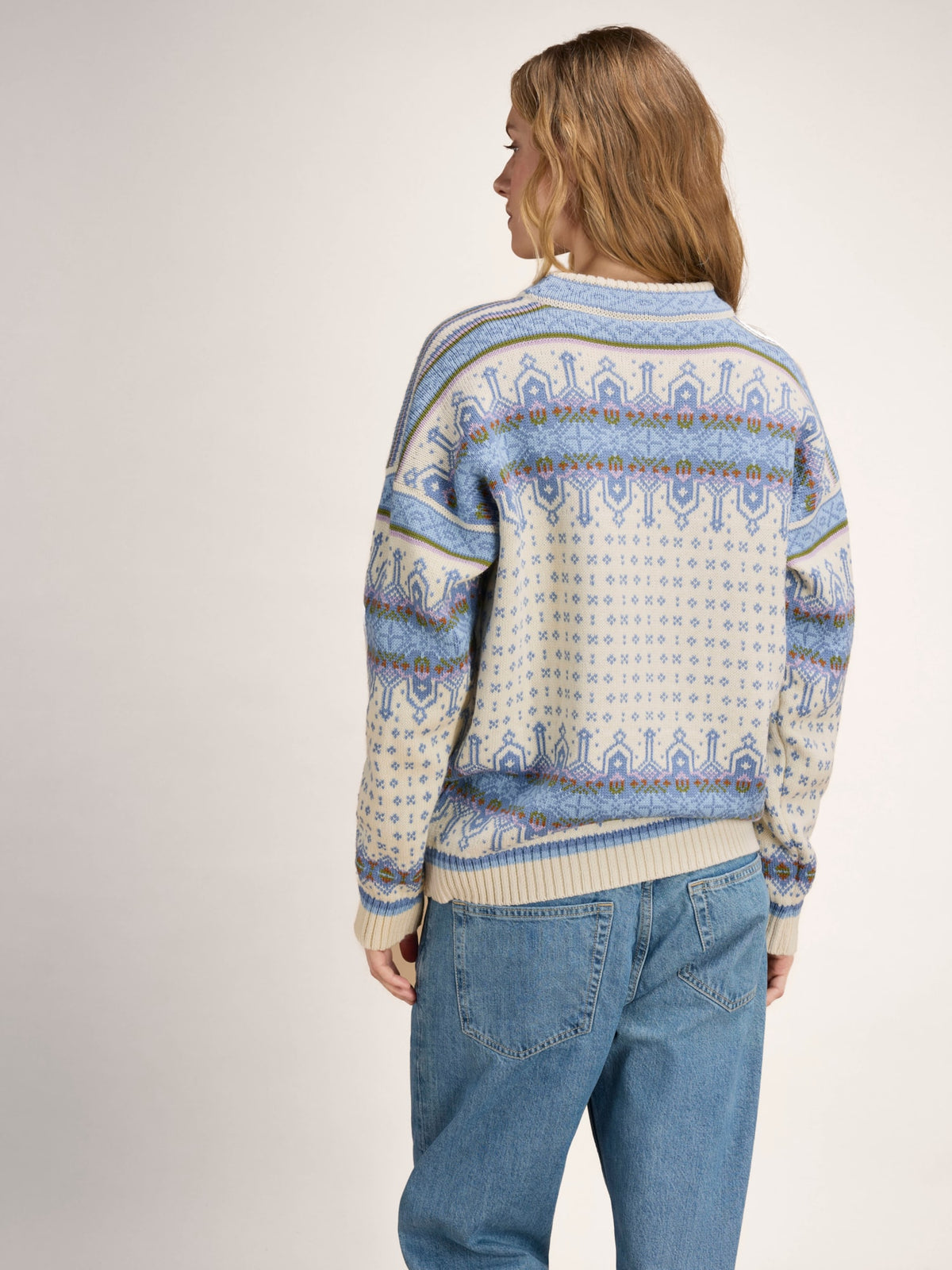 Dale Of Norway ALBERTVILLE Damen – Offwhite - Blue Shadow – Studio 5