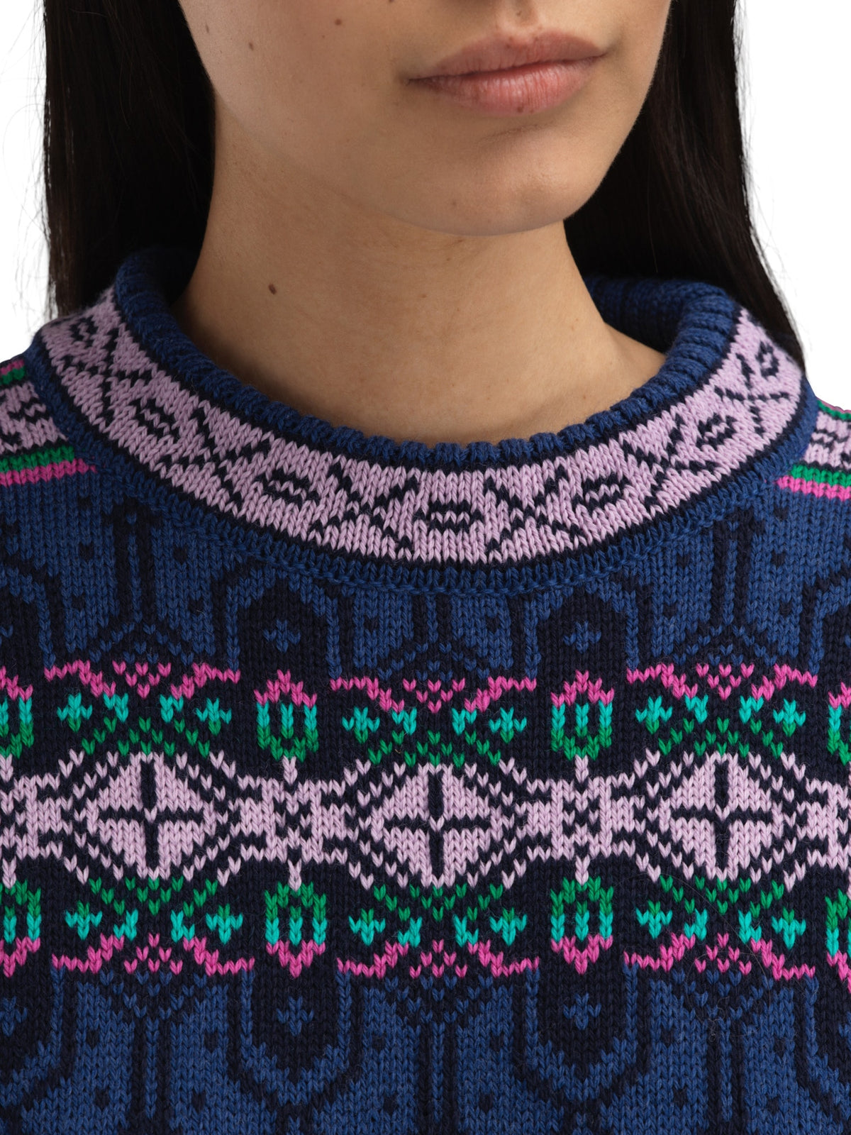 Dale Of Norway ALBERTVILLE Damen – Indigo - Navy – Detail 4