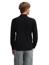 Dale Of Norway LIASET Merino-Pullover Herren – Black - Offwhite
