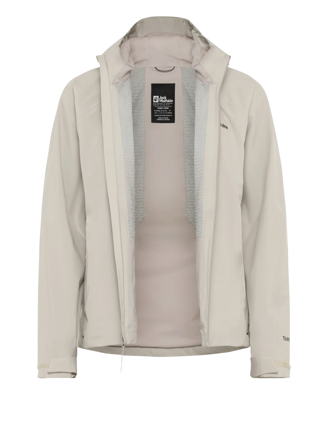 Jack Wolfskin PRELIGHT 2L INS JACKET W pale sand XL - PeakStyle