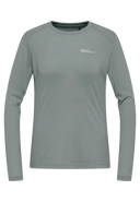 Jack Wolfskin VONNAN LS T W slate green 2XL - PeakStyle